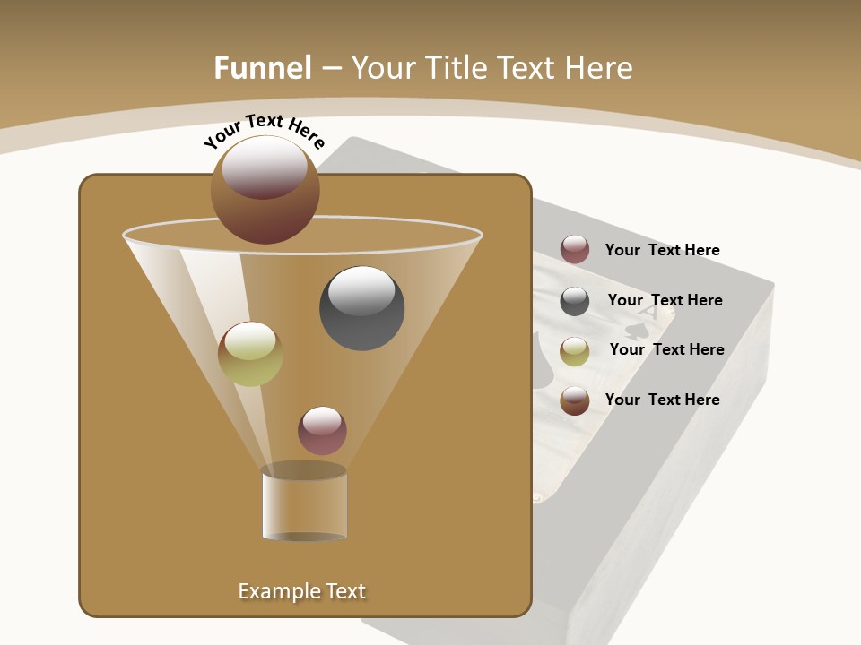 Wooden Path Game PowerPoint Template