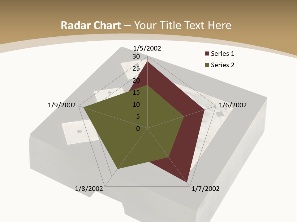 Wooden Path Game PowerPoint Template