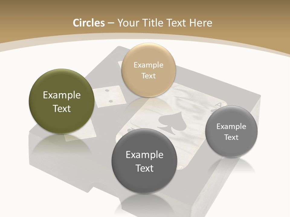 Wooden Path Game PowerPoint Template