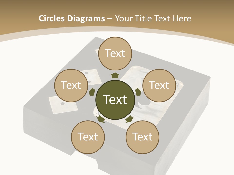 Wooden Path Game PowerPoint Template