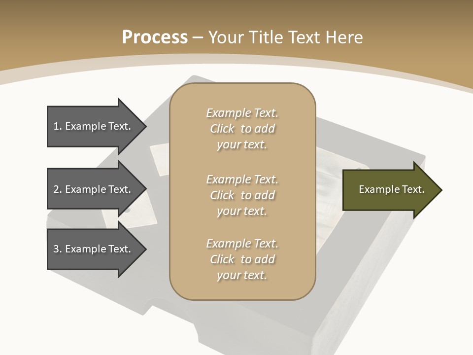 Wooden Path Game PowerPoint Template