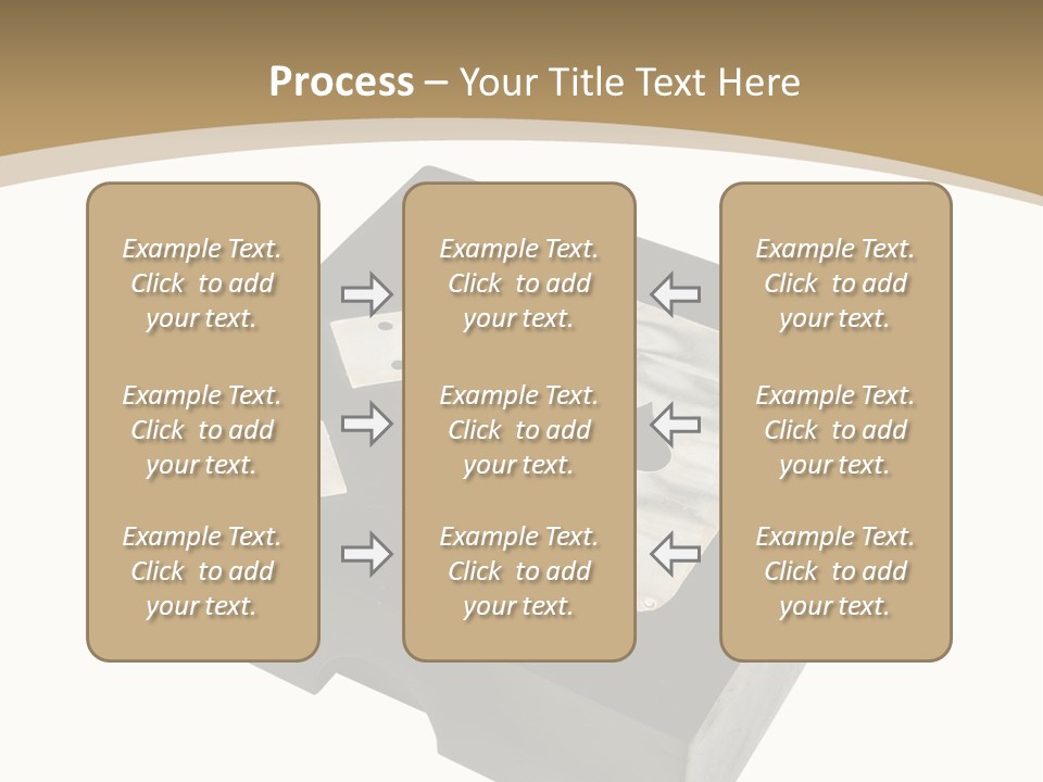 Wooden Path Game PowerPoint Template
