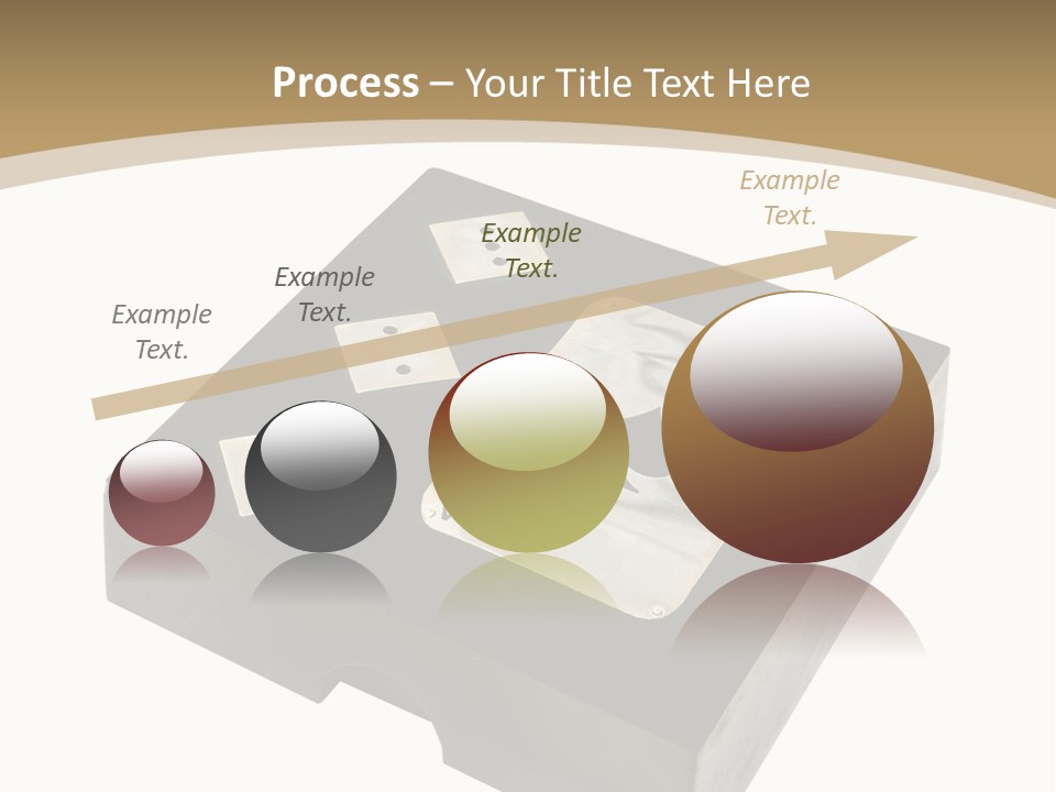 Wooden Path Game PowerPoint Template