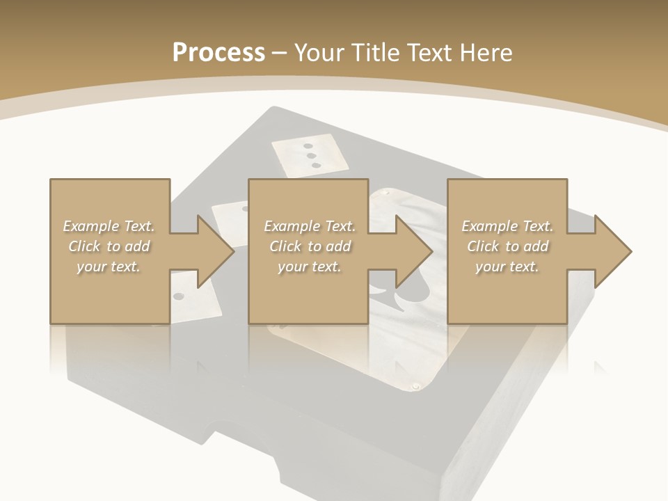 Wooden Path Game PowerPoint Template