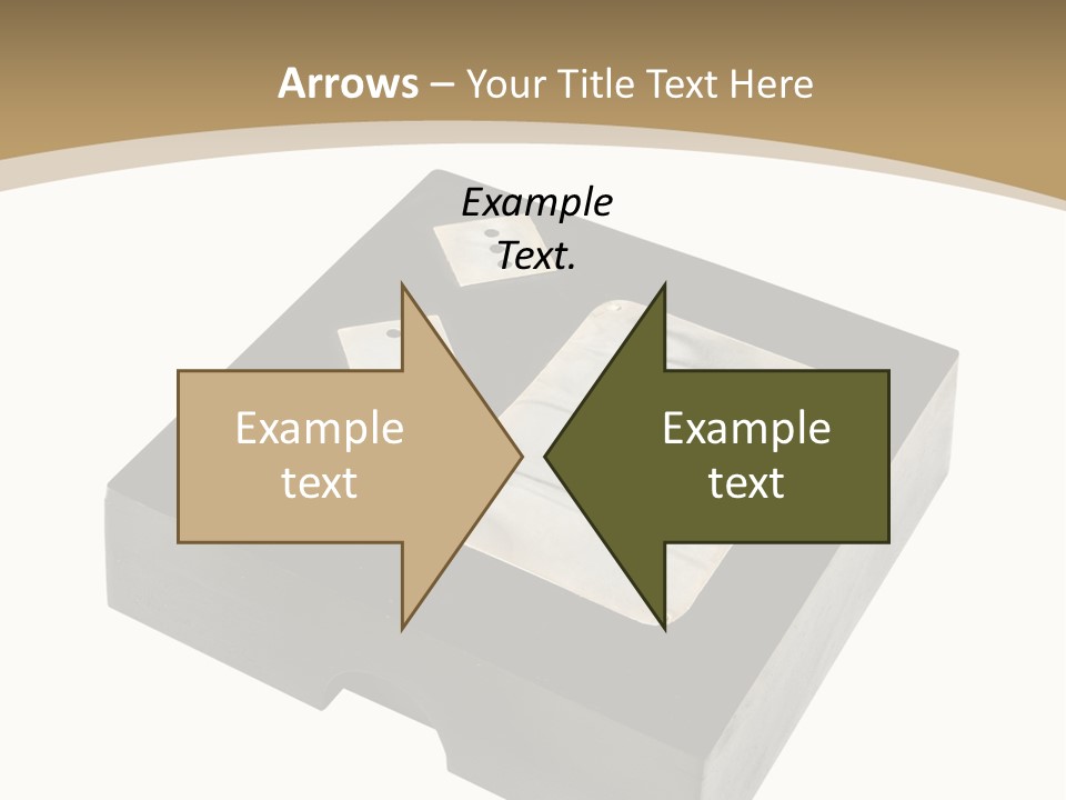 Wooden Path Game PowerPoint Template