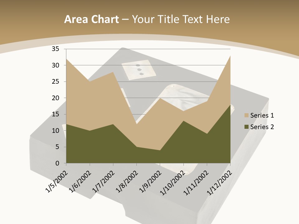 Wooden Path Game PowerPoint Template