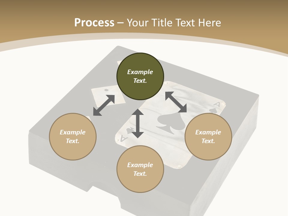 Wooden Path Game PowerPoint Template