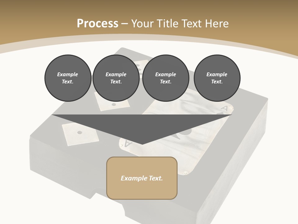Wooden Path Game PowerPoint Template