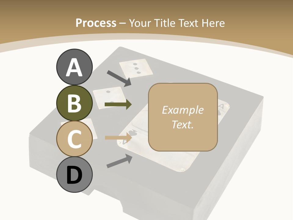 Wooden Path Game PowerPoint Template