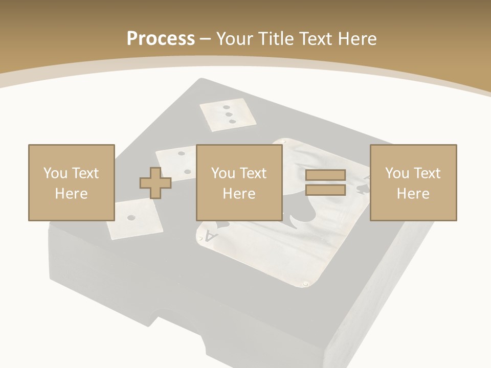Wooden Path Game PowerPoint Template