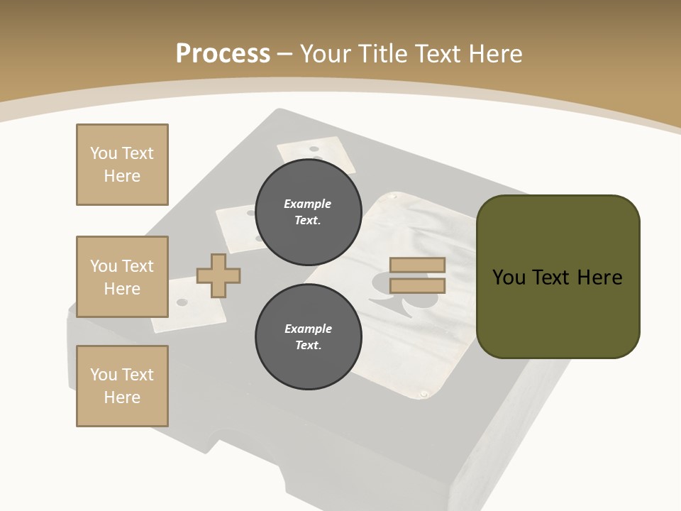 Wooden Path Game PowerPoint Template
