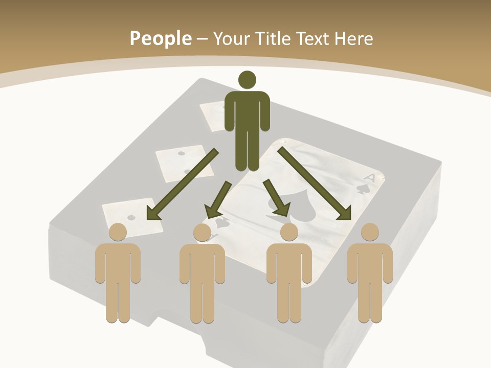 Wooden Path Game PowerPoint Template