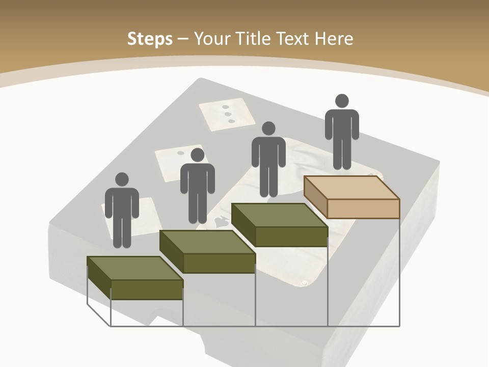 Wooden Path Game PowerPoint Template