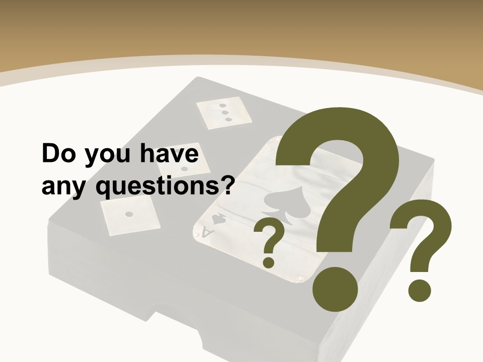 Wooden Path Game PowerPoint Template