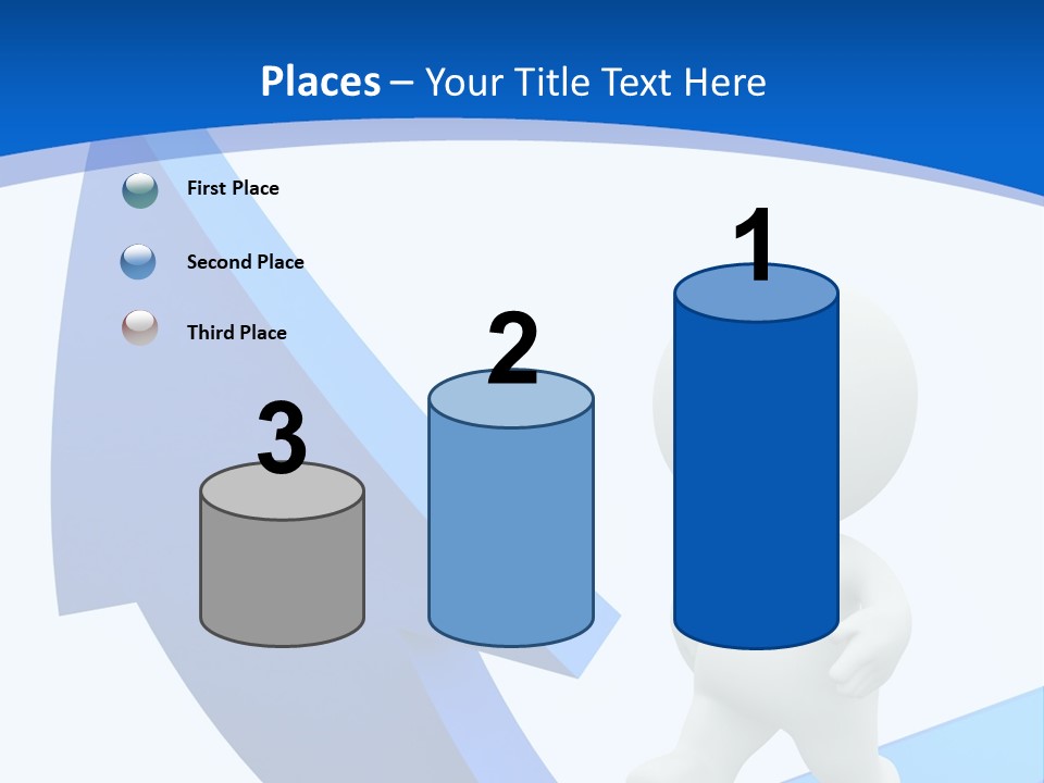 Figure Isolated Person PowerPoint Template
