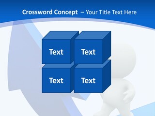 Figure Isolated Person PowerPoint Template