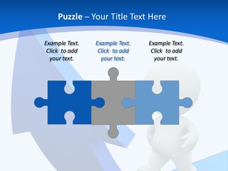 Figure Isolated Person PowerPoint Template