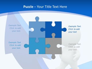 Figure Isolated Person PowerPoint Template