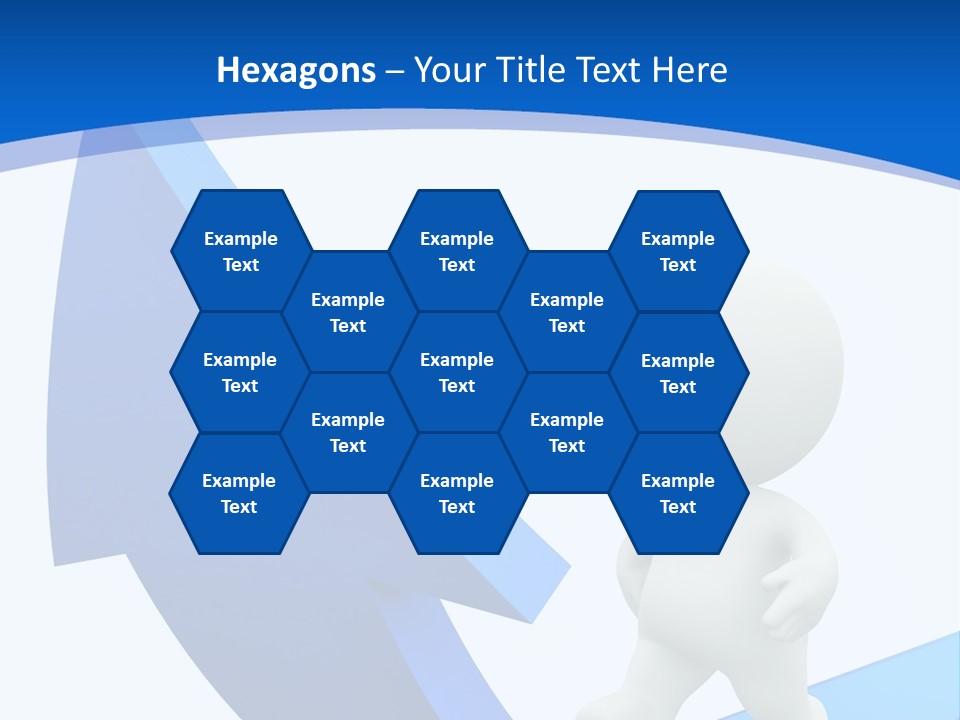 Figure Isolated Person PowerPoint Template