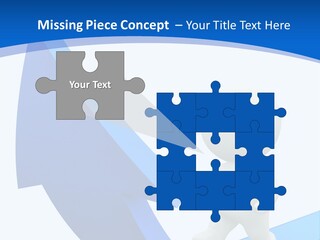 Figure Isolated Person PowerPoint Template