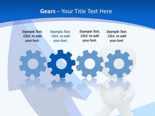 Figure Isolated Person PowerPoint Template