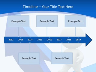 Figure Isolated Person PowerPoint Template