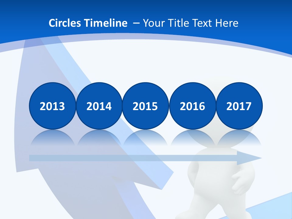 Figure Isolated Person PowerPoint Template