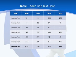 Figure Isolated Person PowerPoint Template