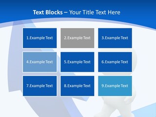 Figure Isolated Person PowerPoint Template