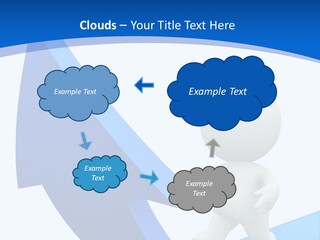 Figure Isolated Person PowerPoint Template