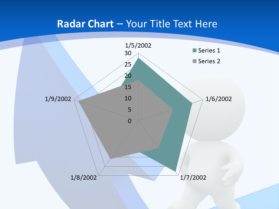 Figure Isolated Person PowerPoint Template