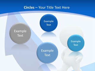 Figure Isolated Person PowerPoint Template