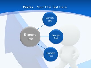 Figure Isolated Person PowerPoint Template