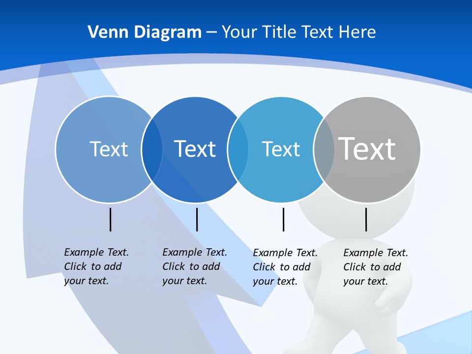 Figure Isolated Person PowerPoint Template