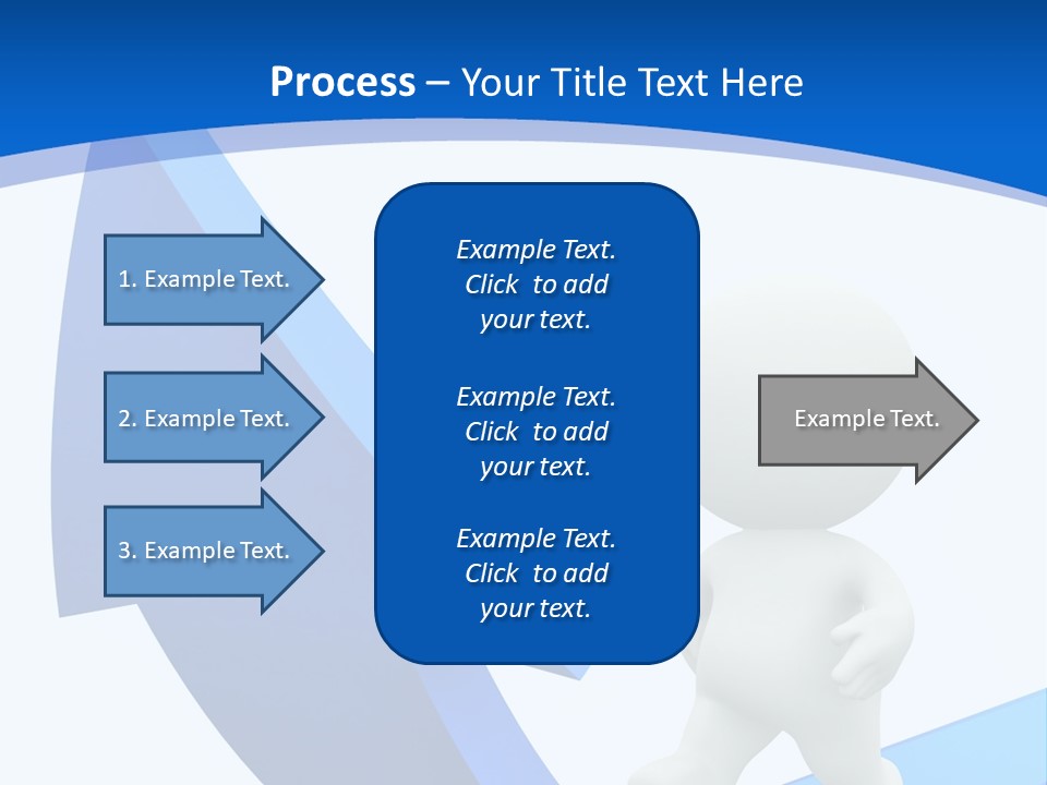 Figure Isolated Person PowerPoint Template