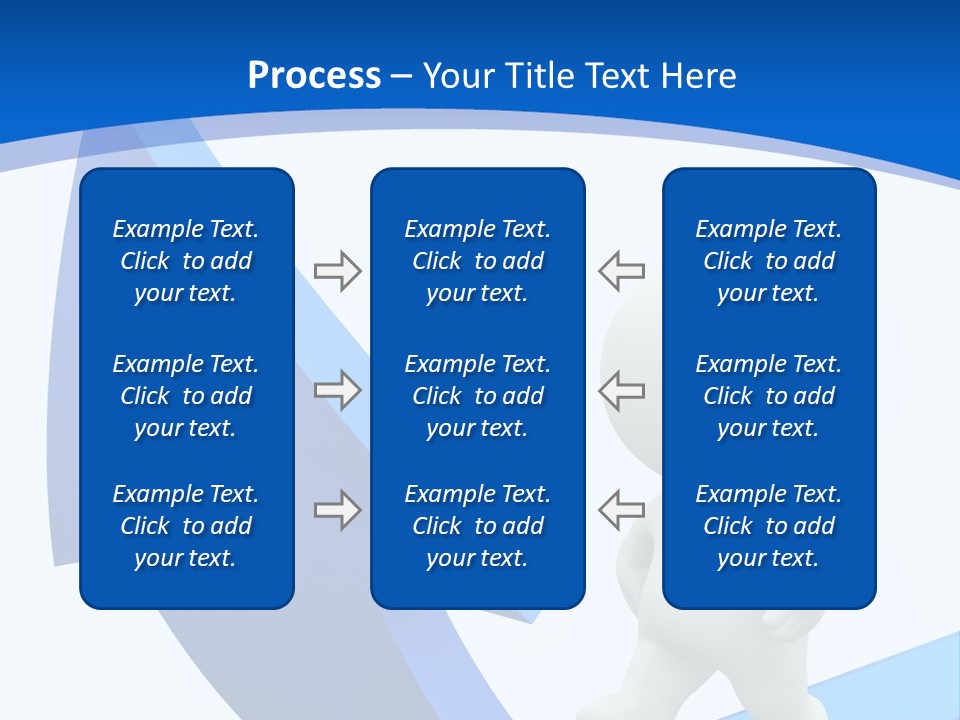 Figure Isolated Person PowerPoint Template