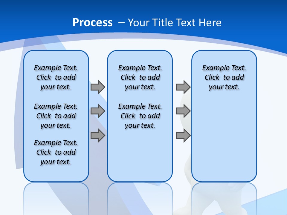 Figure Isolated Person PowerPoint Template