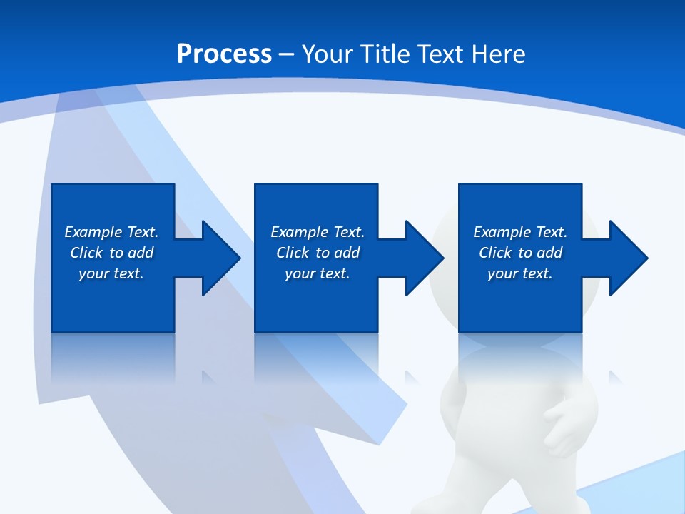 Figure Isolated Person PowerPoint Template