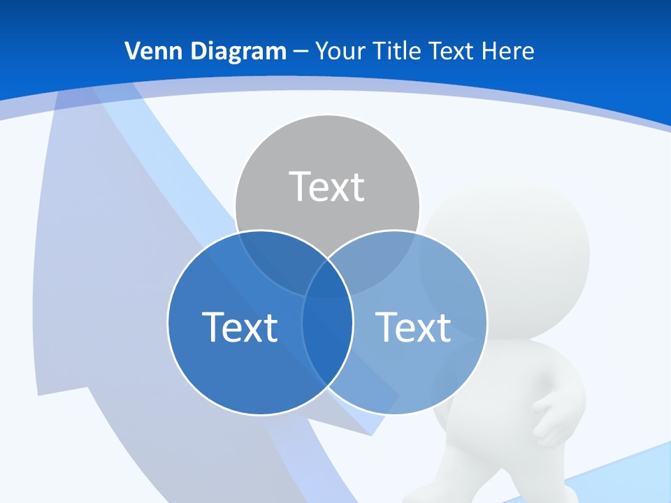 Figure Isolated Person PowerPoint Template