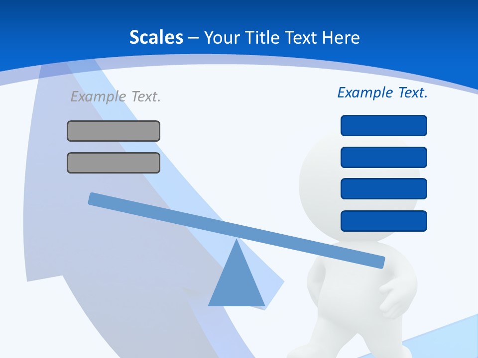 Figure Isolated Person PowerPoint Template