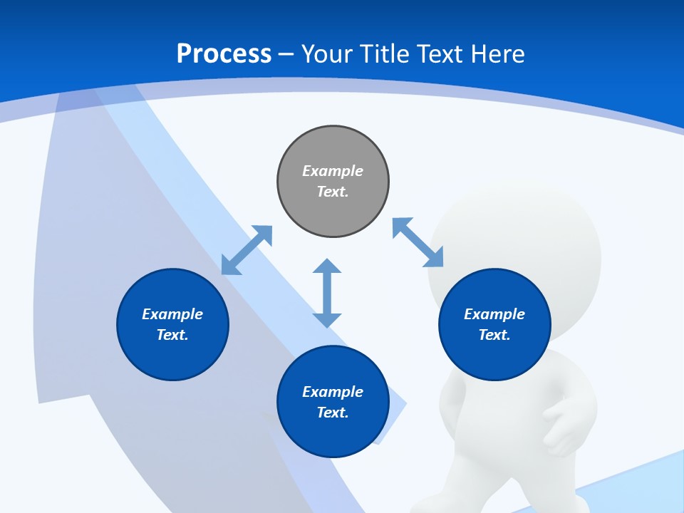 Figure Isolated Person PowerPoint Template