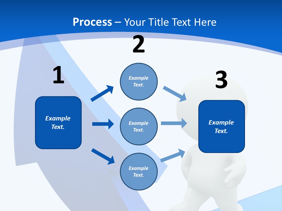 Figure Isolated Person PowerPoint Template