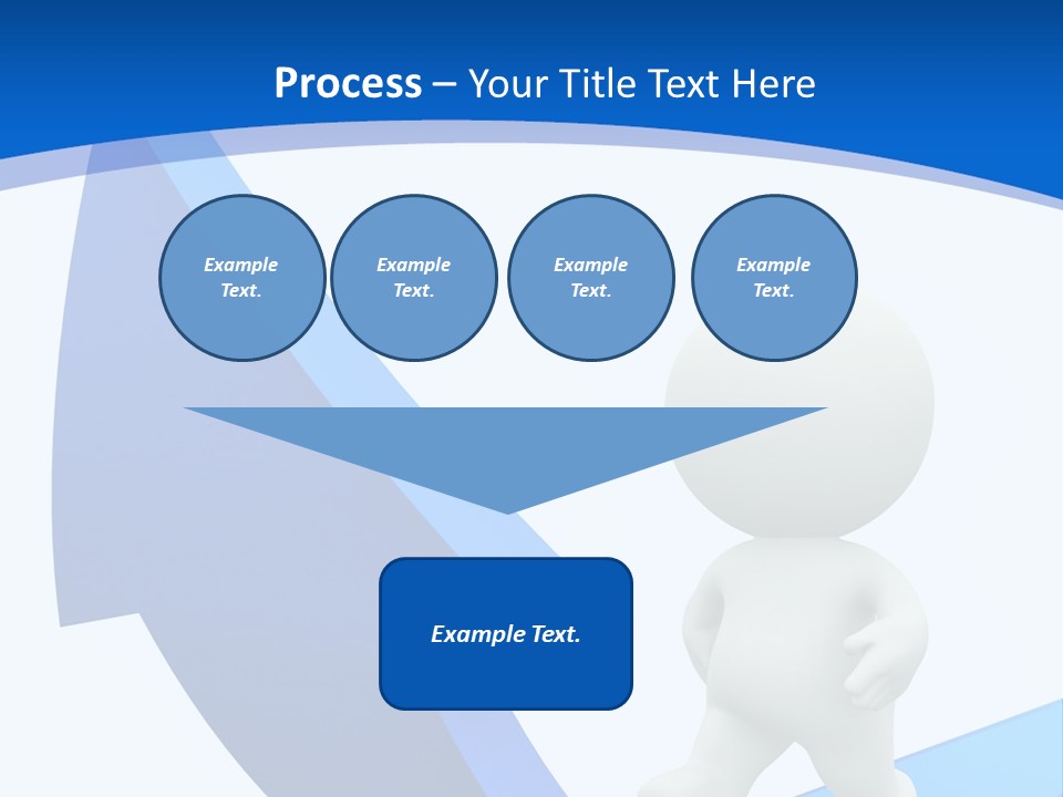 Figure Isolated Person PowerPoint Template