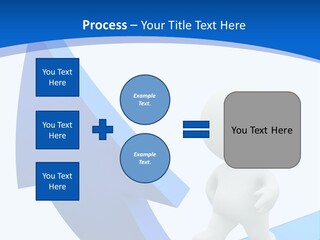 Figure Isolated Person PowerPoint Template