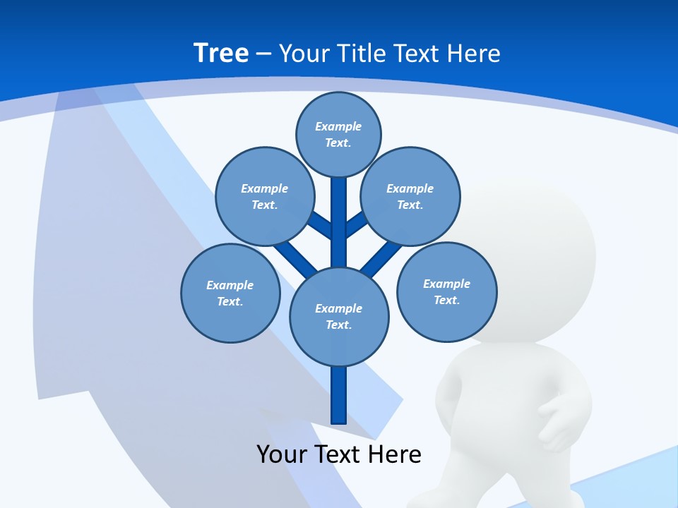 Figure Isolated Person PowerPoint Template