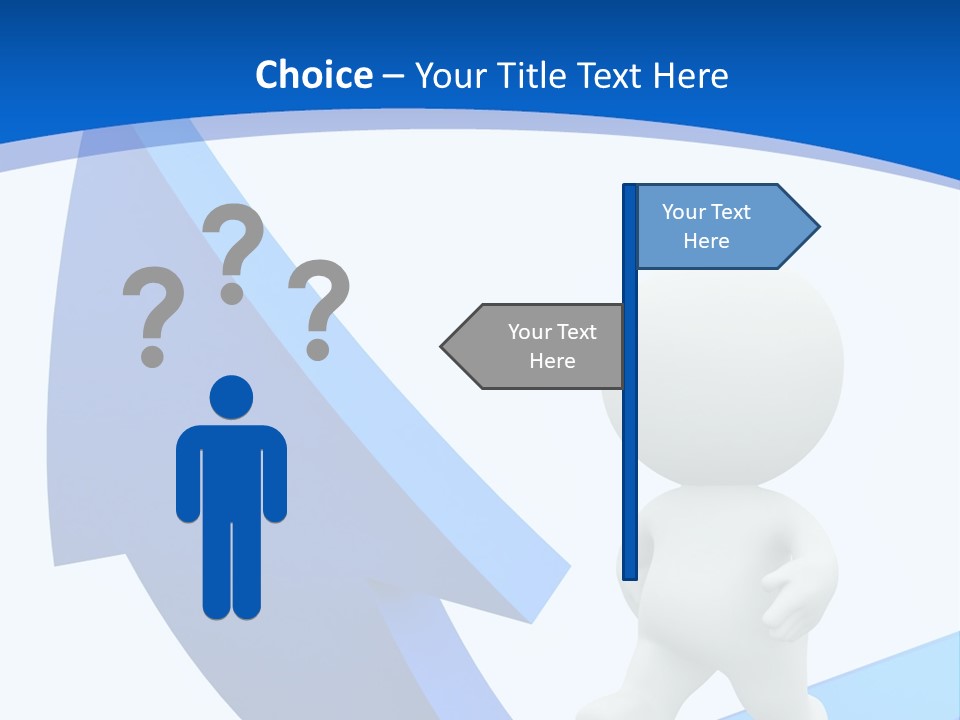 Figure Isolated Person PowerPoint Template