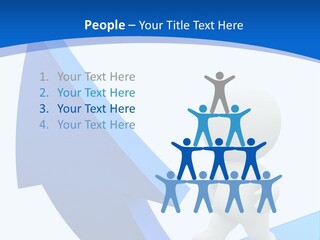 Figure Isolated Person PowerPoint Template