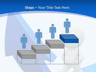 Figure Isolated Person PowerPoint Template