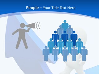 Figure Isolated Person PowerPoint Template