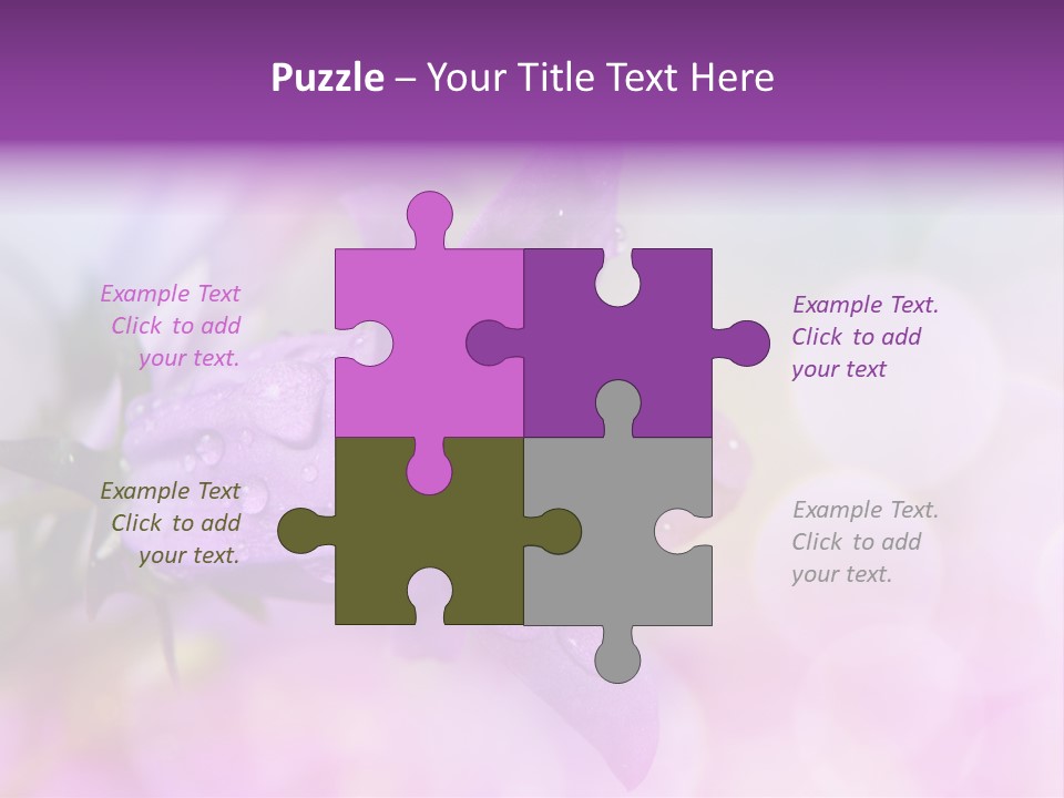 Growth Indoors Flora PowerPoint Template